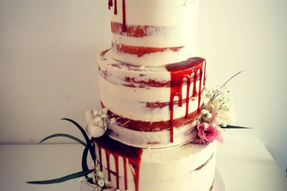 Wedding cake atypique