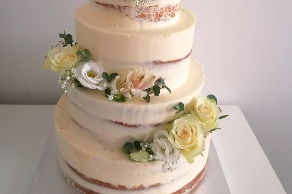 Wedding cake tout en douceur