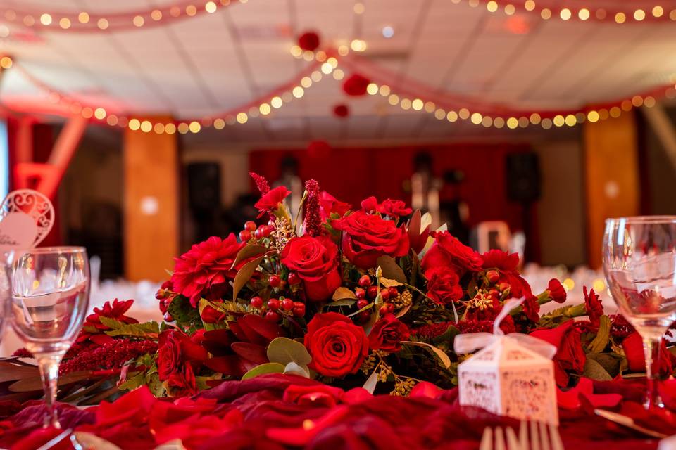 Mariage thème romantique