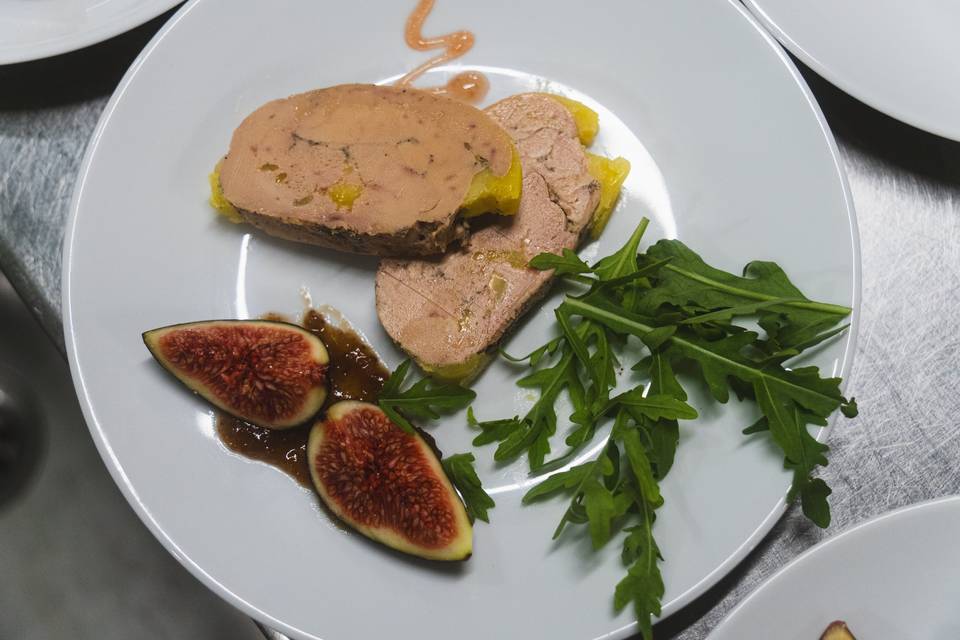 Photo cénitale_ préparation du plat