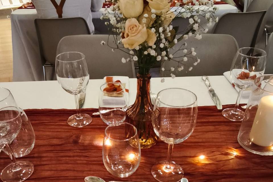 Mariage bohème terracotta