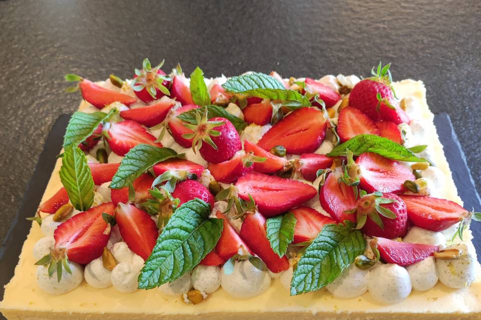 Fraisier pour mariage
