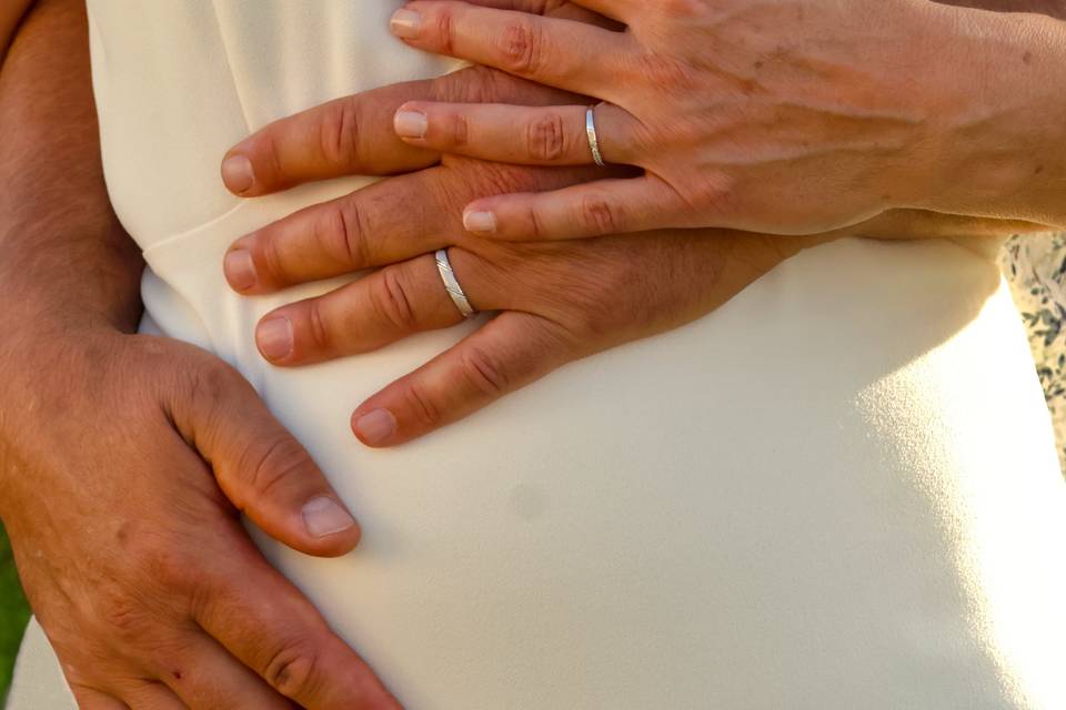 Séance couple lors du mariage