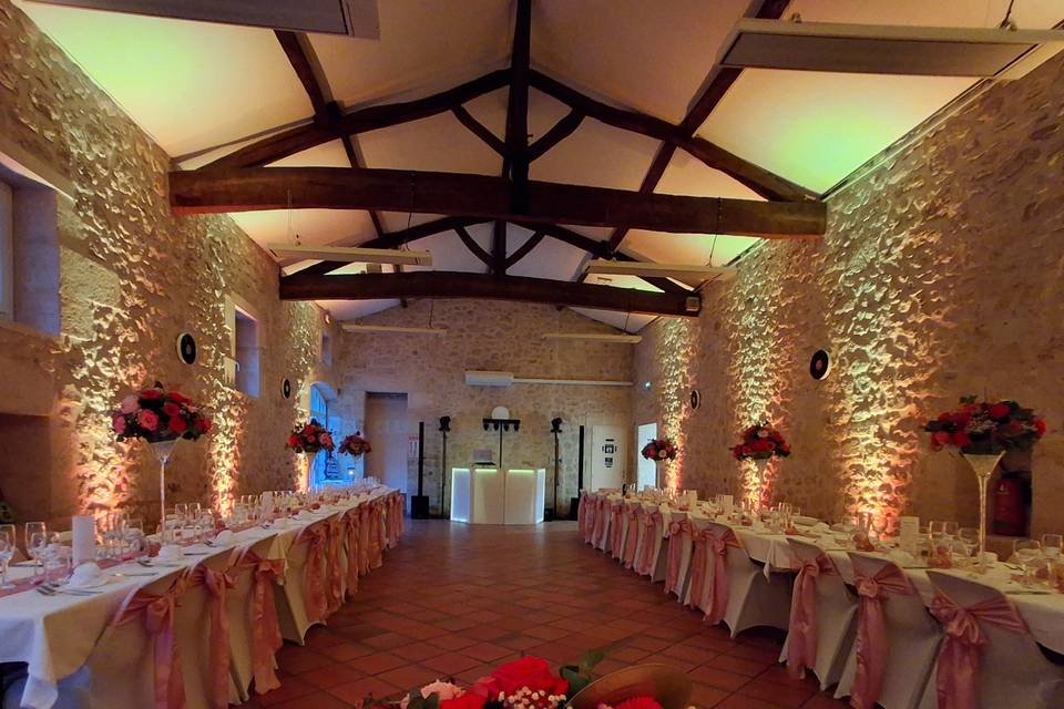 Mise en lumière dîner