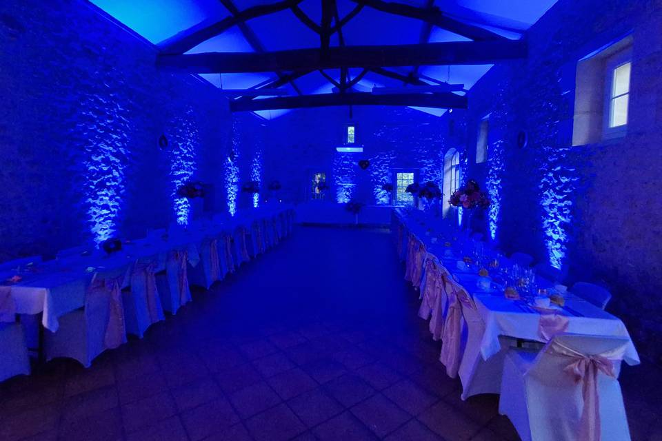 Mise en lumière dîner