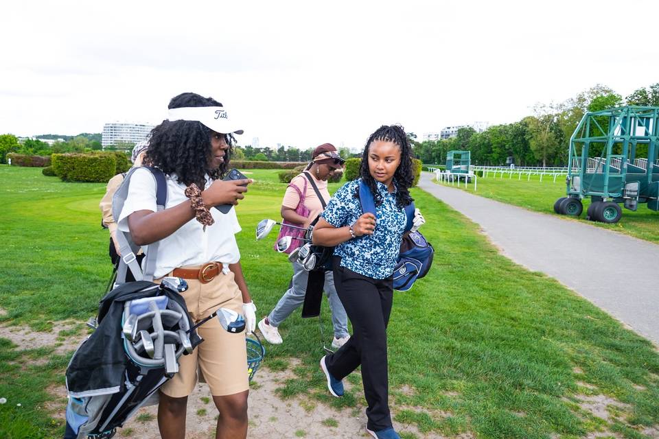 Initiation au golf