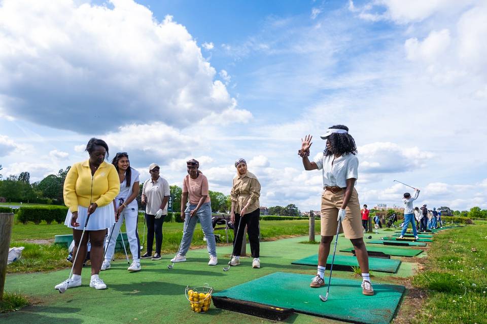 Initiation au golf