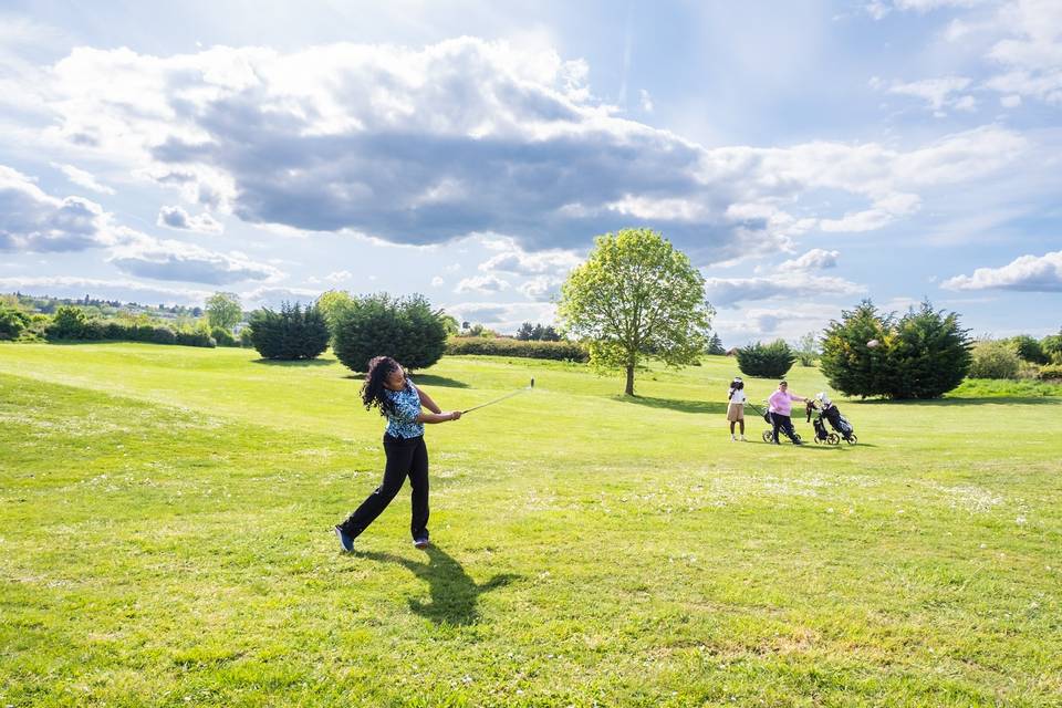 Initiation au golf