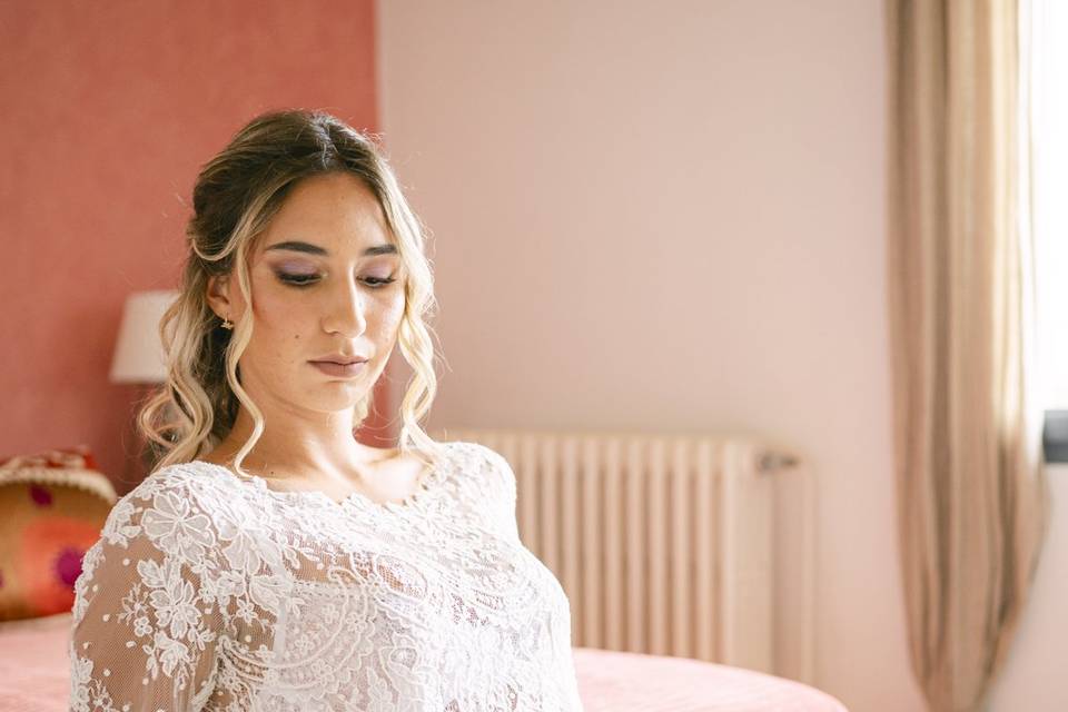 Wedding make-up Provence