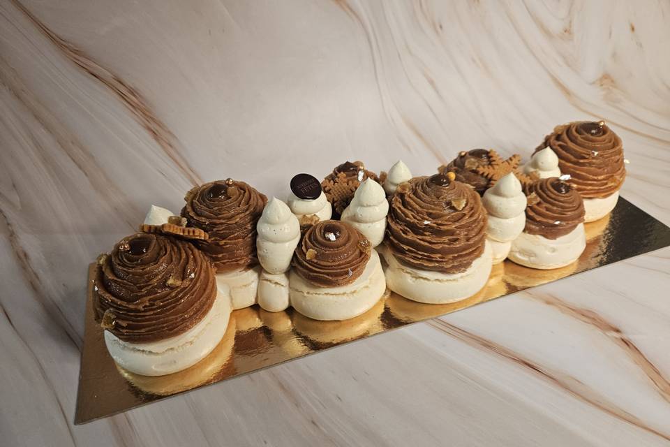 Pavlova Marron, Rhum & Vanille