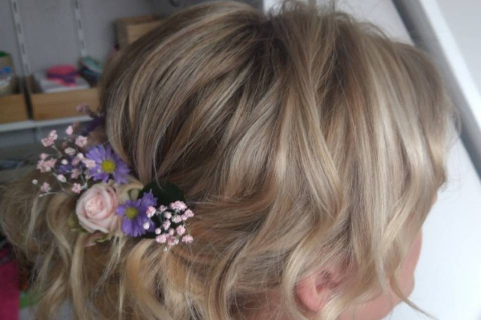 Chignon bohème