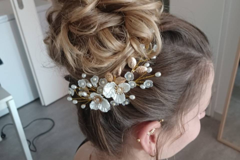 Chignon bohème