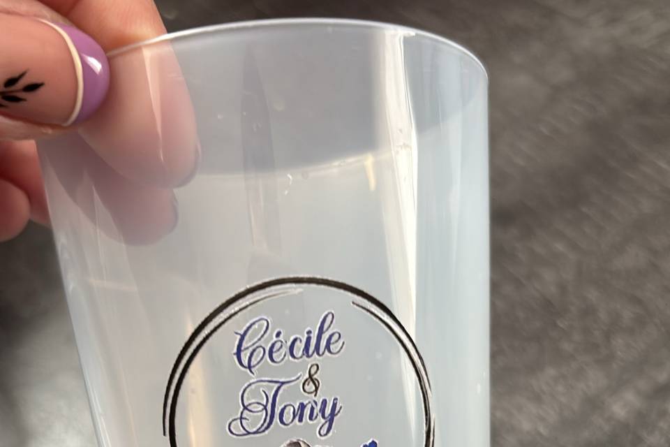 Verre personnalisé