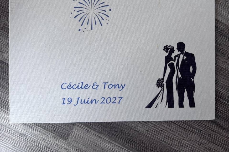 Toile à empreintes