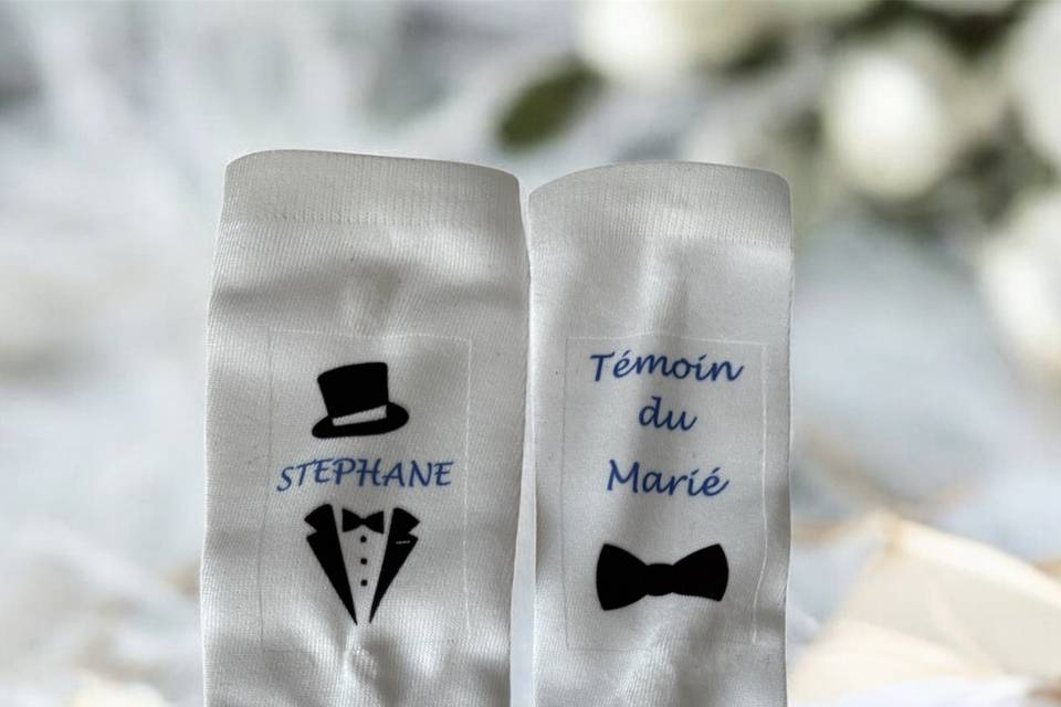 Chaussette pour témoins
