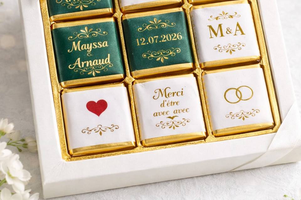 Chocolat personnalisé