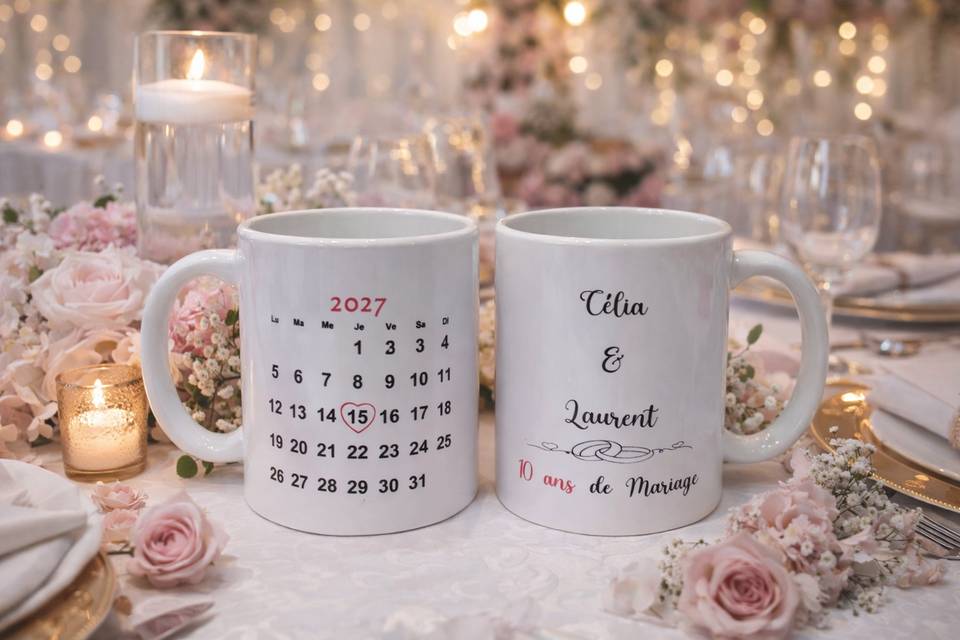 Mug mariage