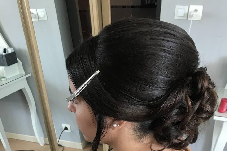 Chignon invitée