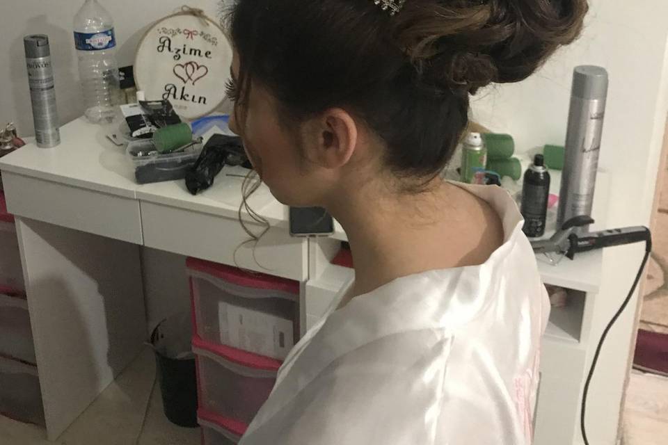 Chignon mariée