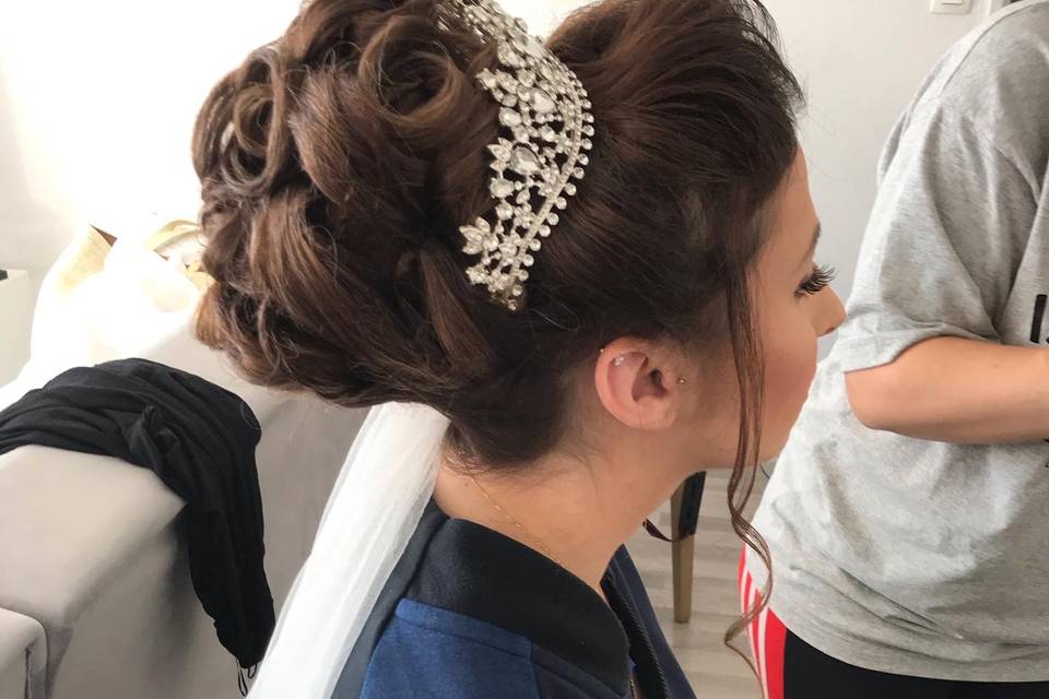 Chignon mariée