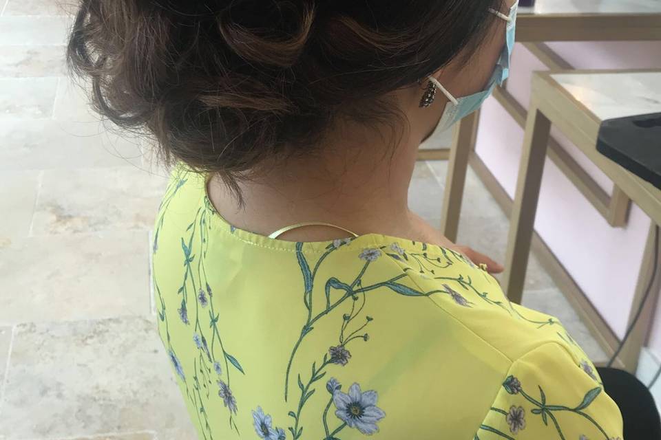 Chignon belle maman