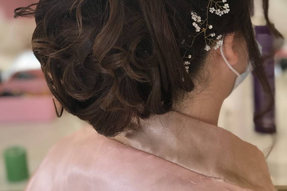 Chignon mariée