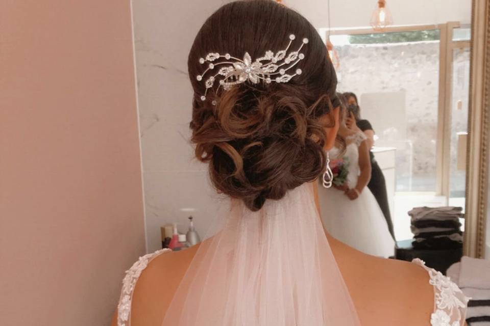 Chignon mariée