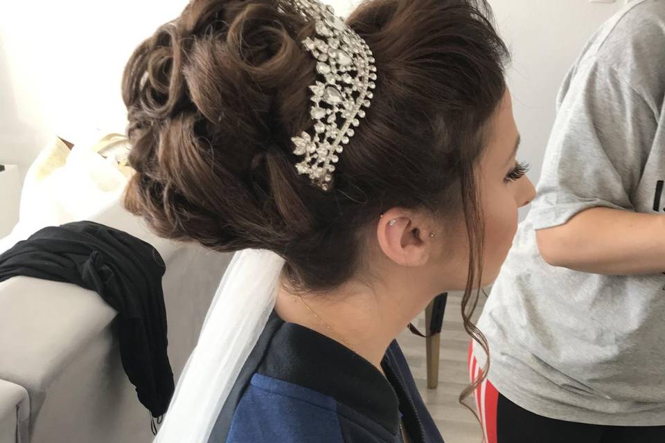 Chignon mariée