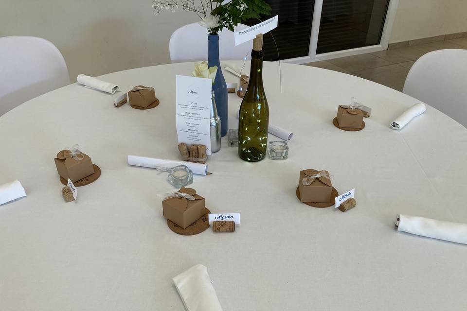 Décoration table Mariage