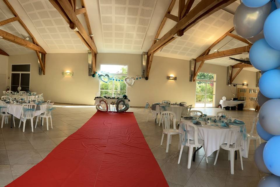 Décoration salle mariage