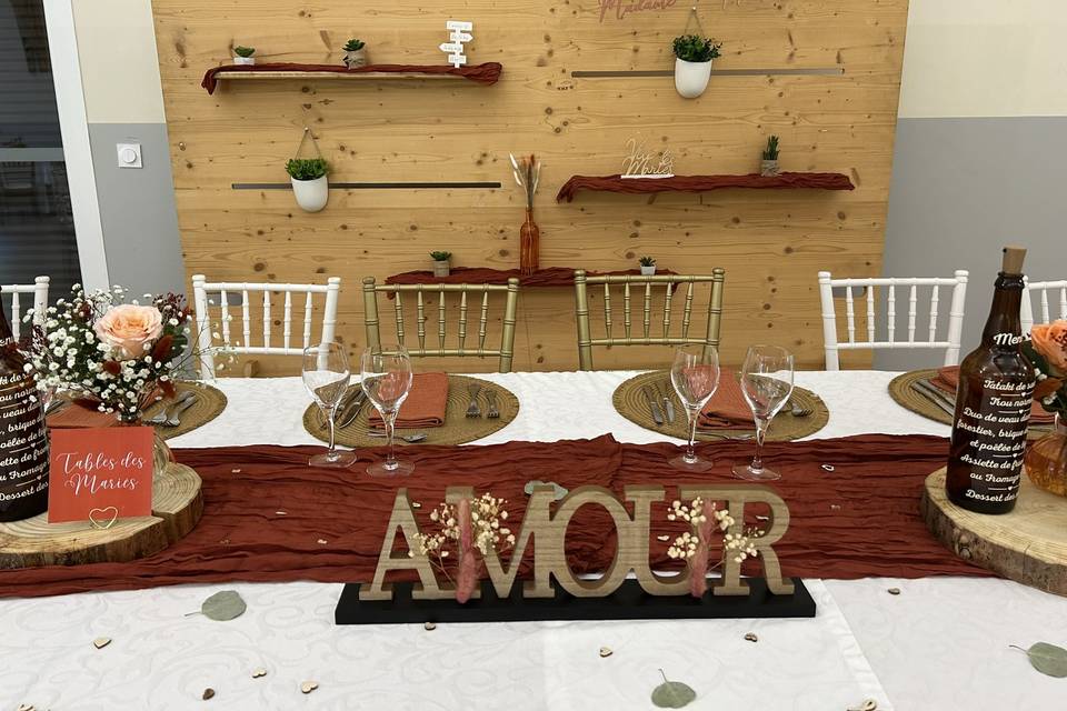 Décoration  table