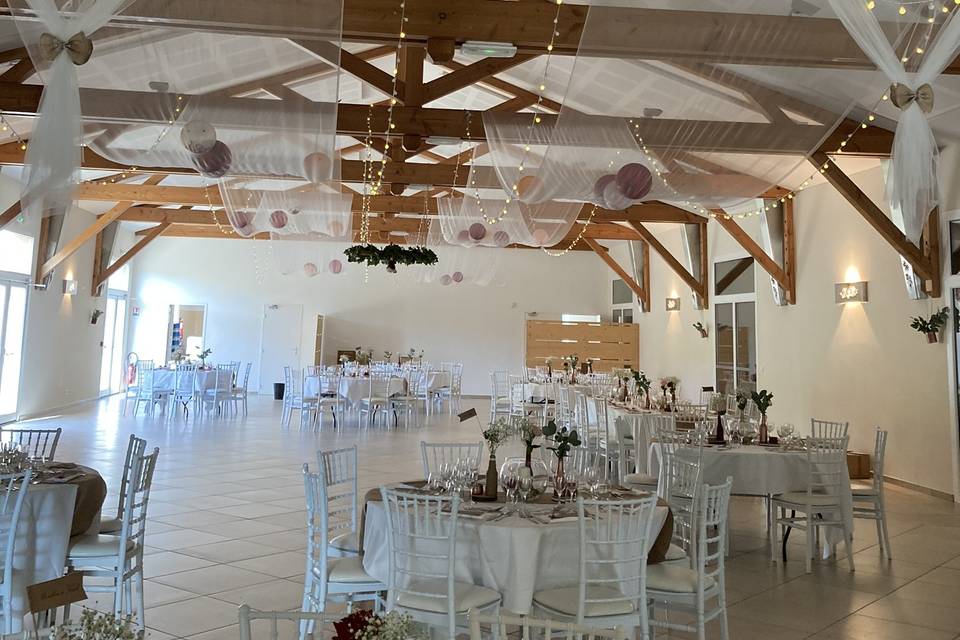 Salle mariage décoration