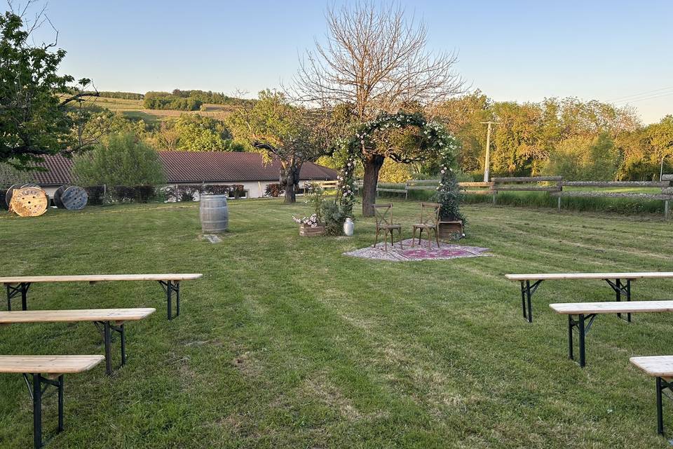 Cérémonie - Extérieure