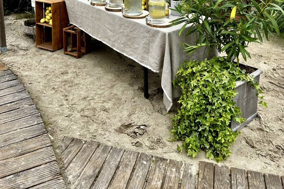 Table libre service