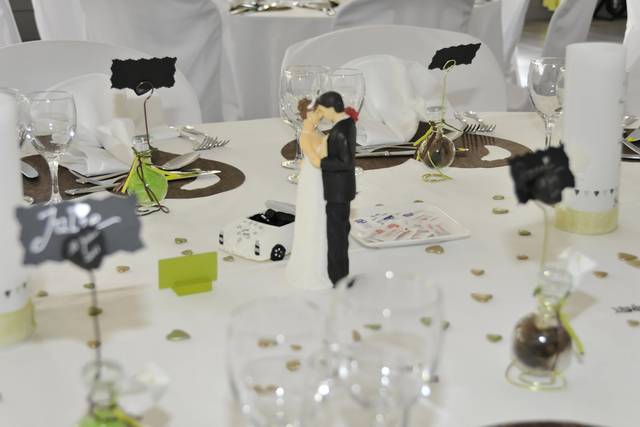 Table des mariés