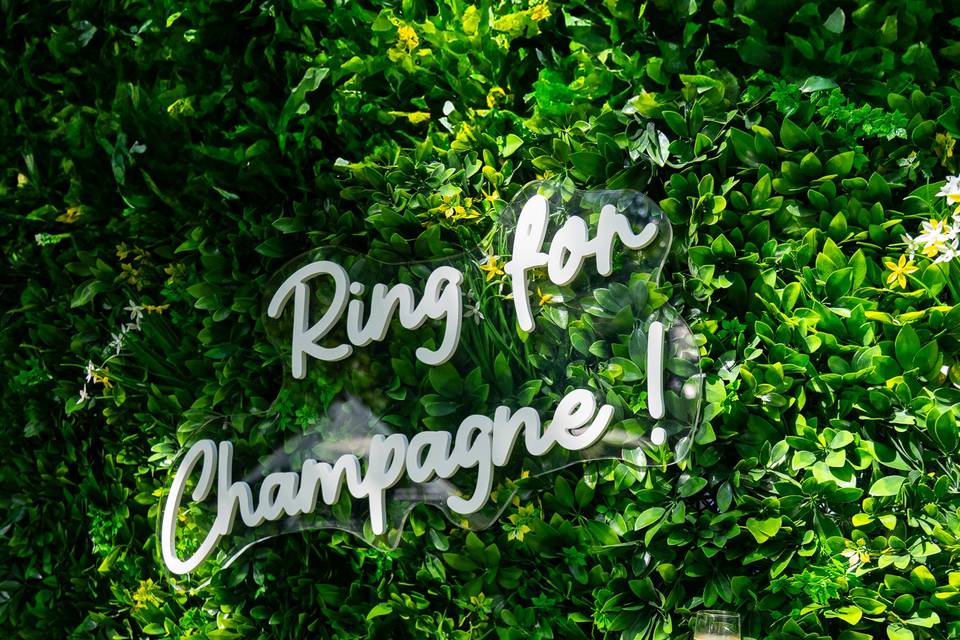 Ring for Champagne