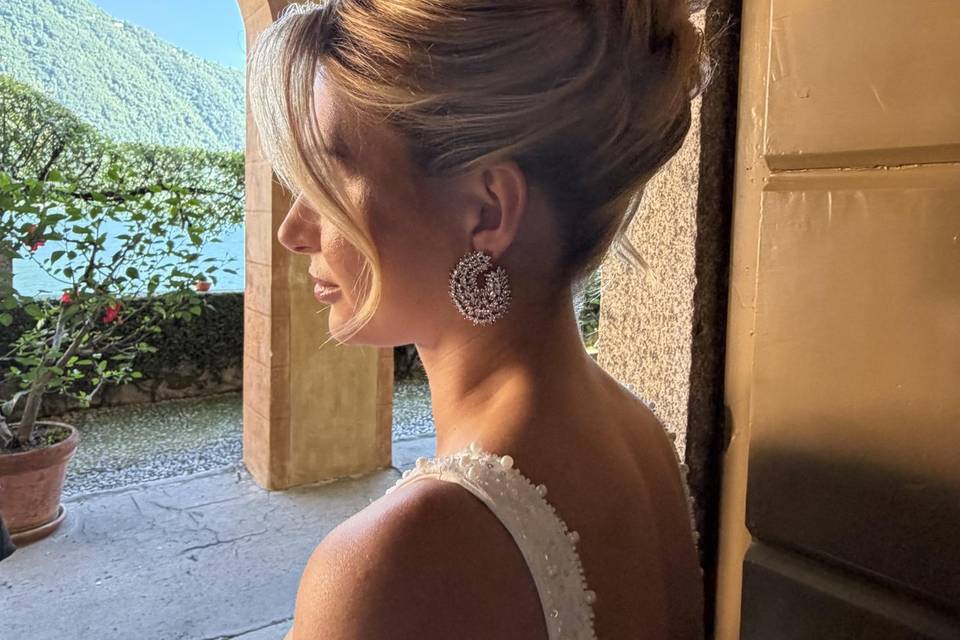 Coiffeur pour la mariée