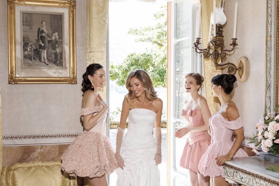 Coiffure mariée et des invités