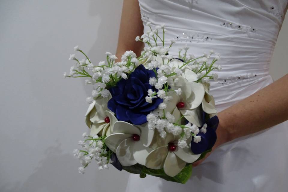 Bouquet en ballon tendu