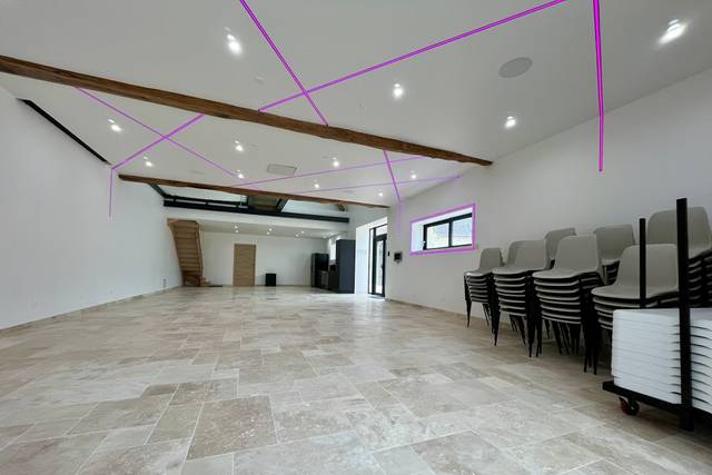 Salle de réception vide