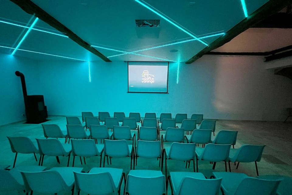 Salle de réception en cinema