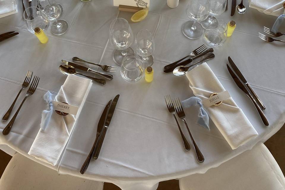 Table des invités