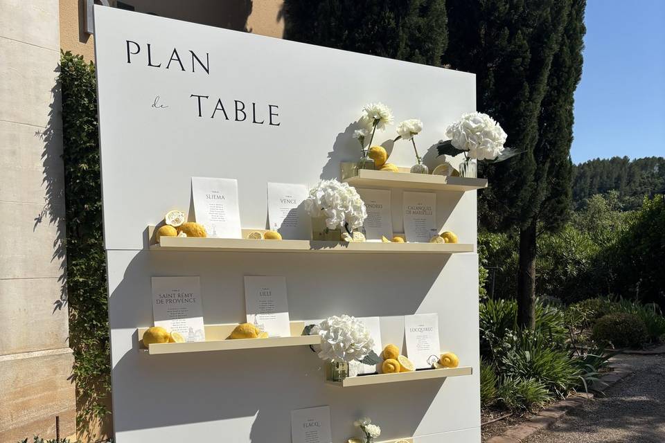 Plan de table