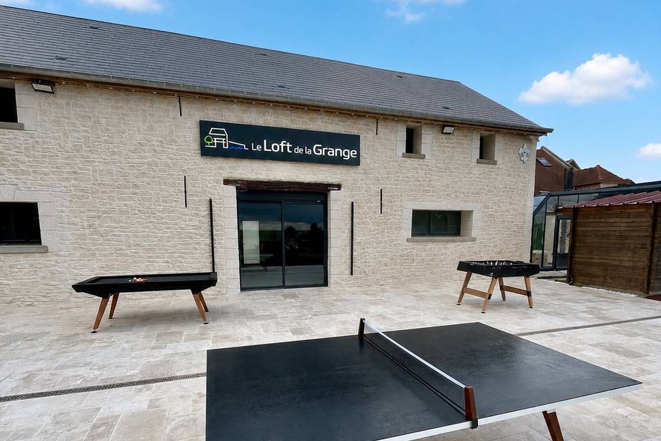 Terrasse de 150m²