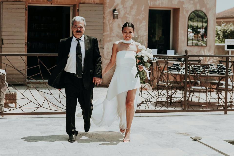 Shakhida et son papa