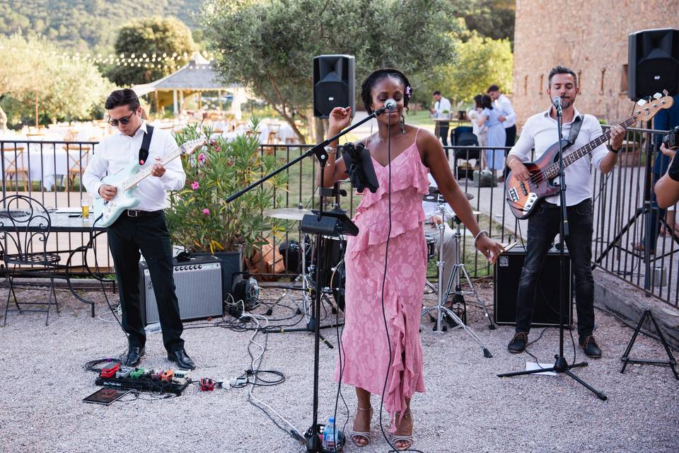 Groupe de musique live