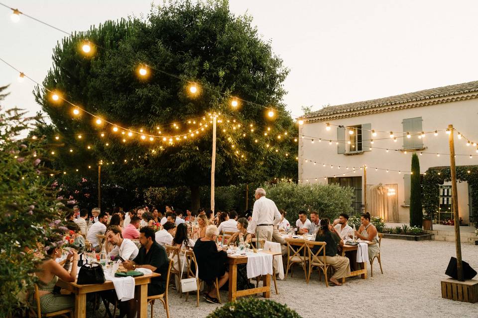 Dîner de mariage