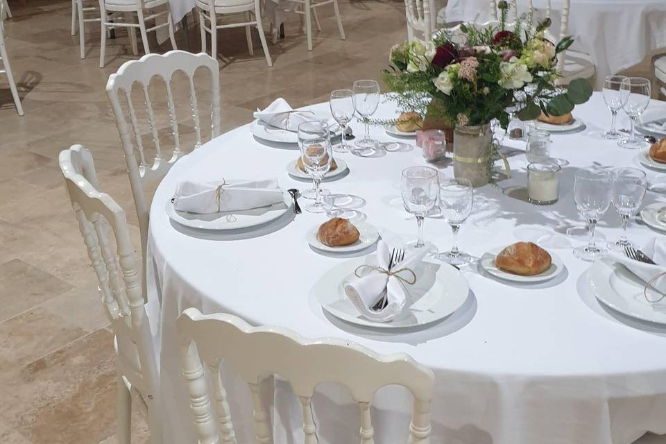 Mariage champêtre chic