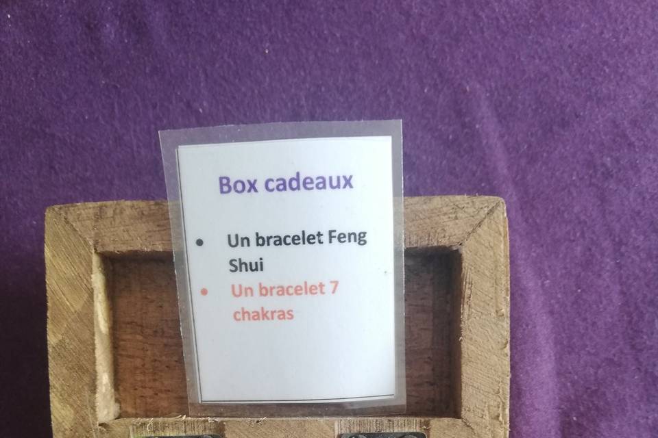 Coffret bracelet