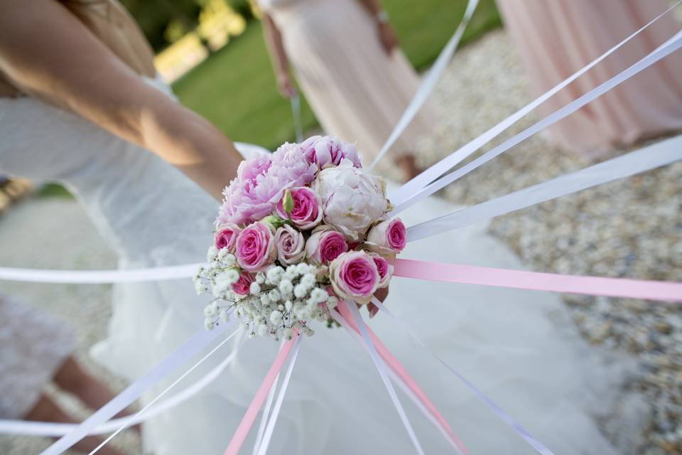 Bouquet à lancer